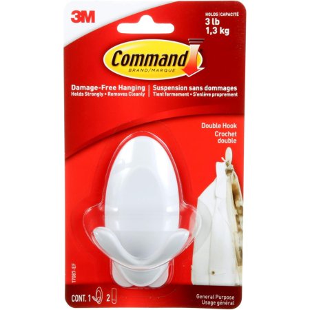 3M Command Dubbelkrok Vit Kvarts 17087Q