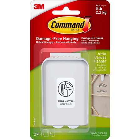 3M Command Tavelkrok Canvas Jumbo 17045