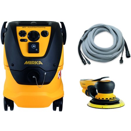 Mirka DEROS 650 + Dammsugare + integrerad slang