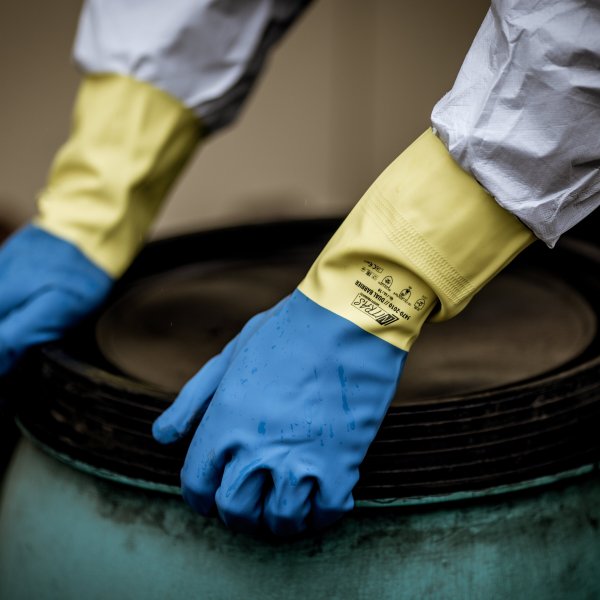 Kloroprenskyddshandske Dual Barrier 3470