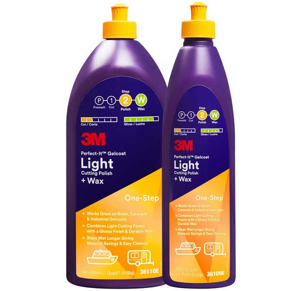 3M Perfect-it Gelcoat Finrubbing + Vax
