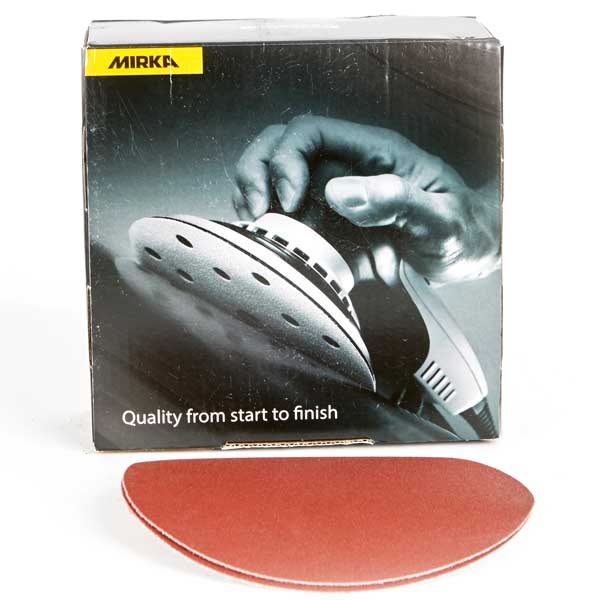 Coarse-Cut Sliprondell 125mm Ohålad