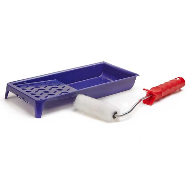 Minirollerset White 10cm