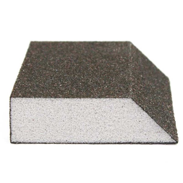 Vinklad Slipsvamp 125 x 85 x 25mm