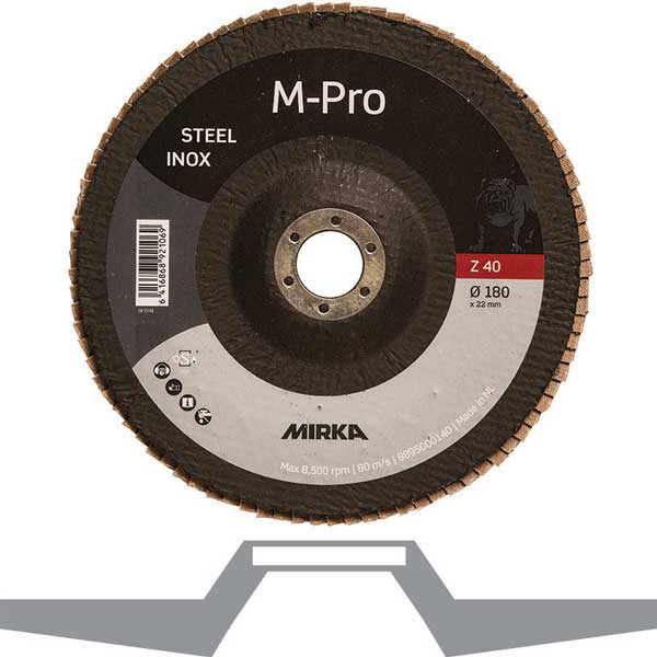 Mirka Lamellrondell M-PRO 127 x 22mm