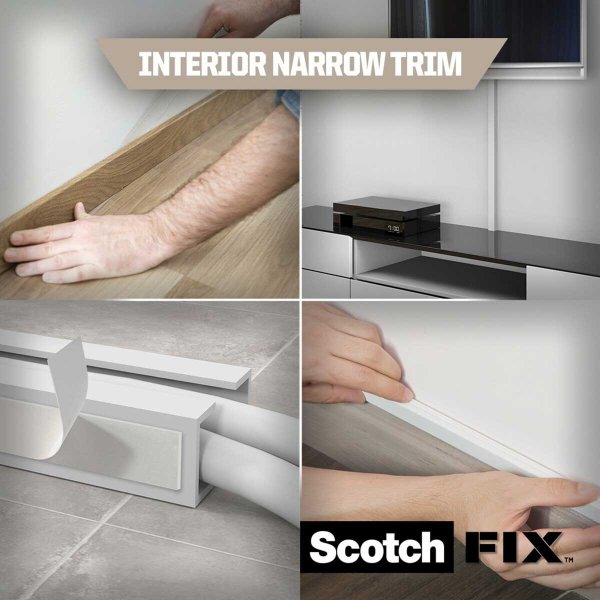 3M Scotch-Fix Dubbelhäftande Tejp Lister