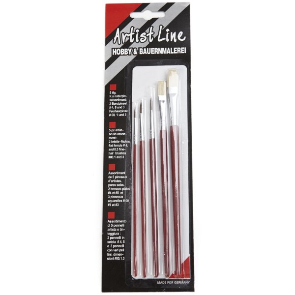 Konstnärsset Artist-Line 5-pack