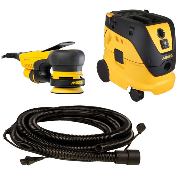 Maskinpaket Deros II 350 + Dammsugare + Slang