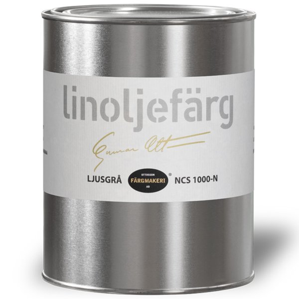 Ottosson Linoljefärg Ljusgrå