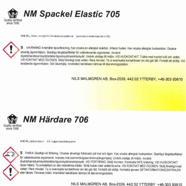 NM Epoxispackel 705 Elastiskt