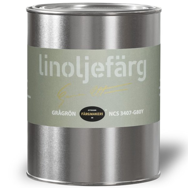 Ottosson Linoljefärg Grågrön