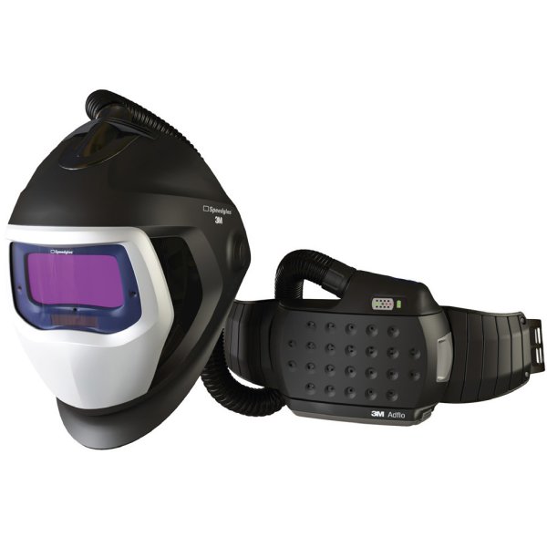 3M Speedglas Svetshjälm 9100 Air Med Svetsglas och Adflo