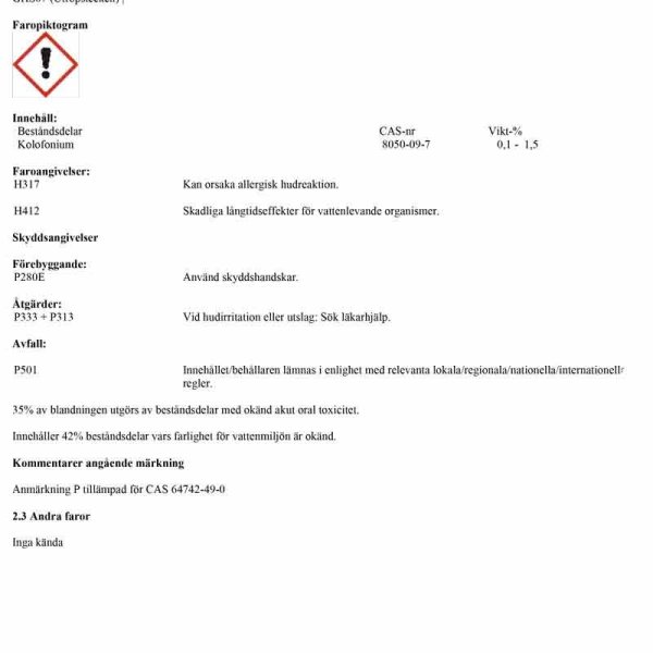 Kontaktlim Scotch Weld 30 Blå