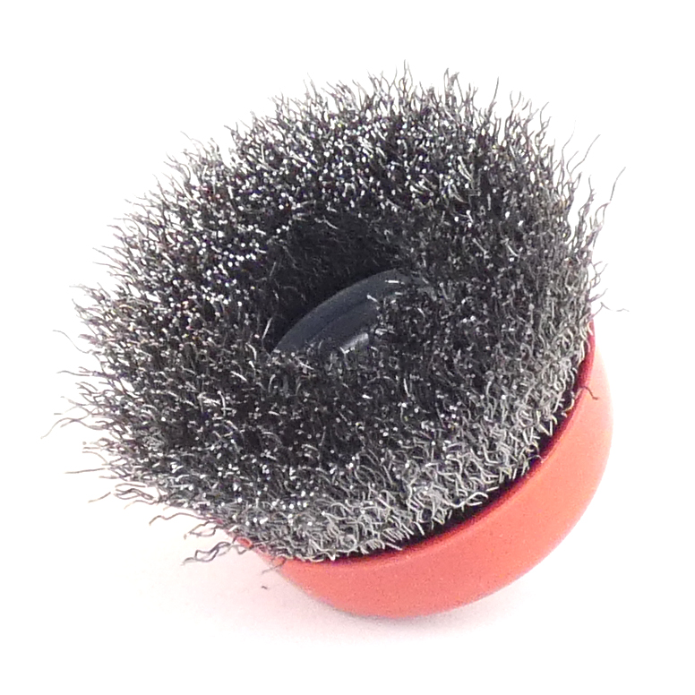 Axialborste Stål 65mm x M14