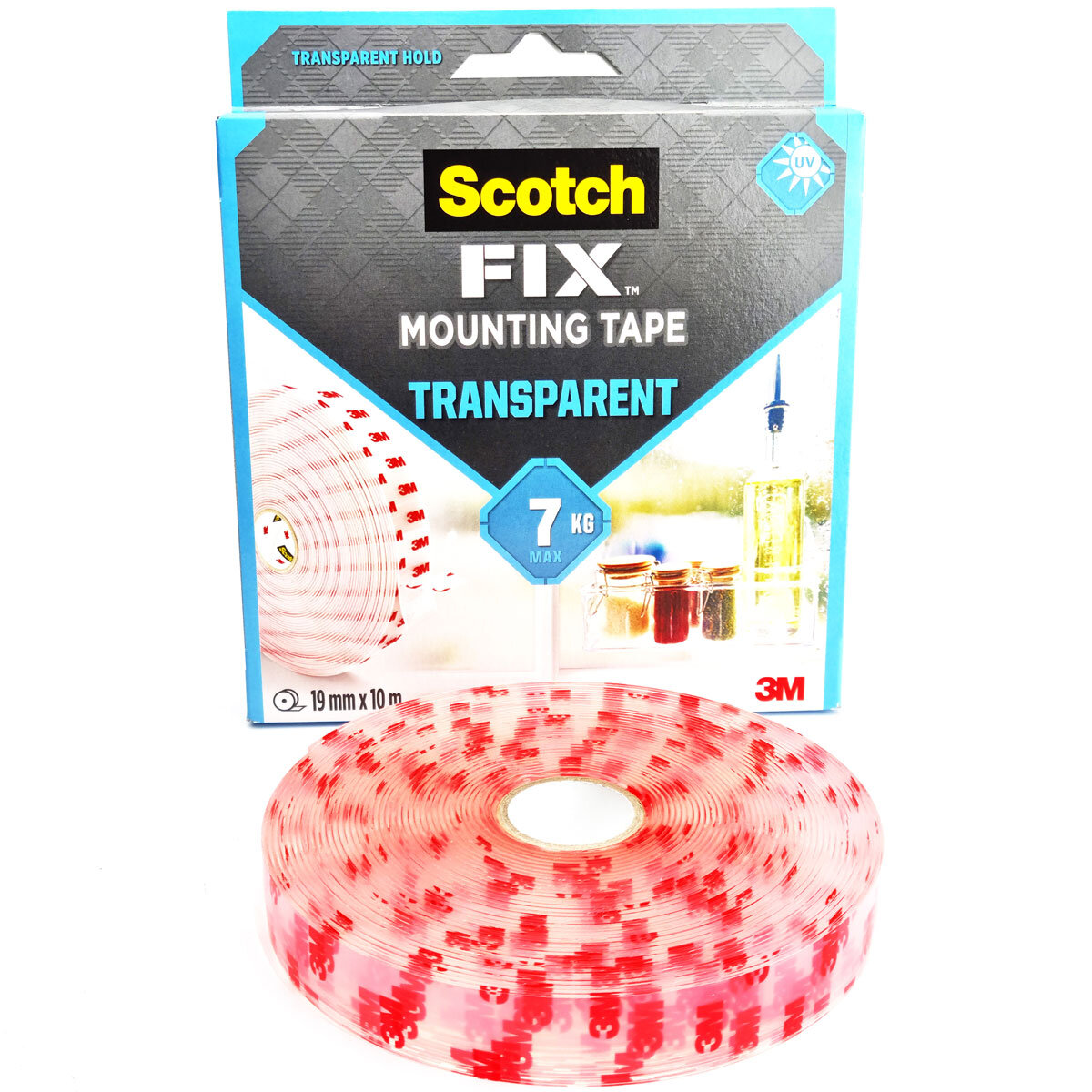 3M Scotch-Fix Monteringstejp Transparent