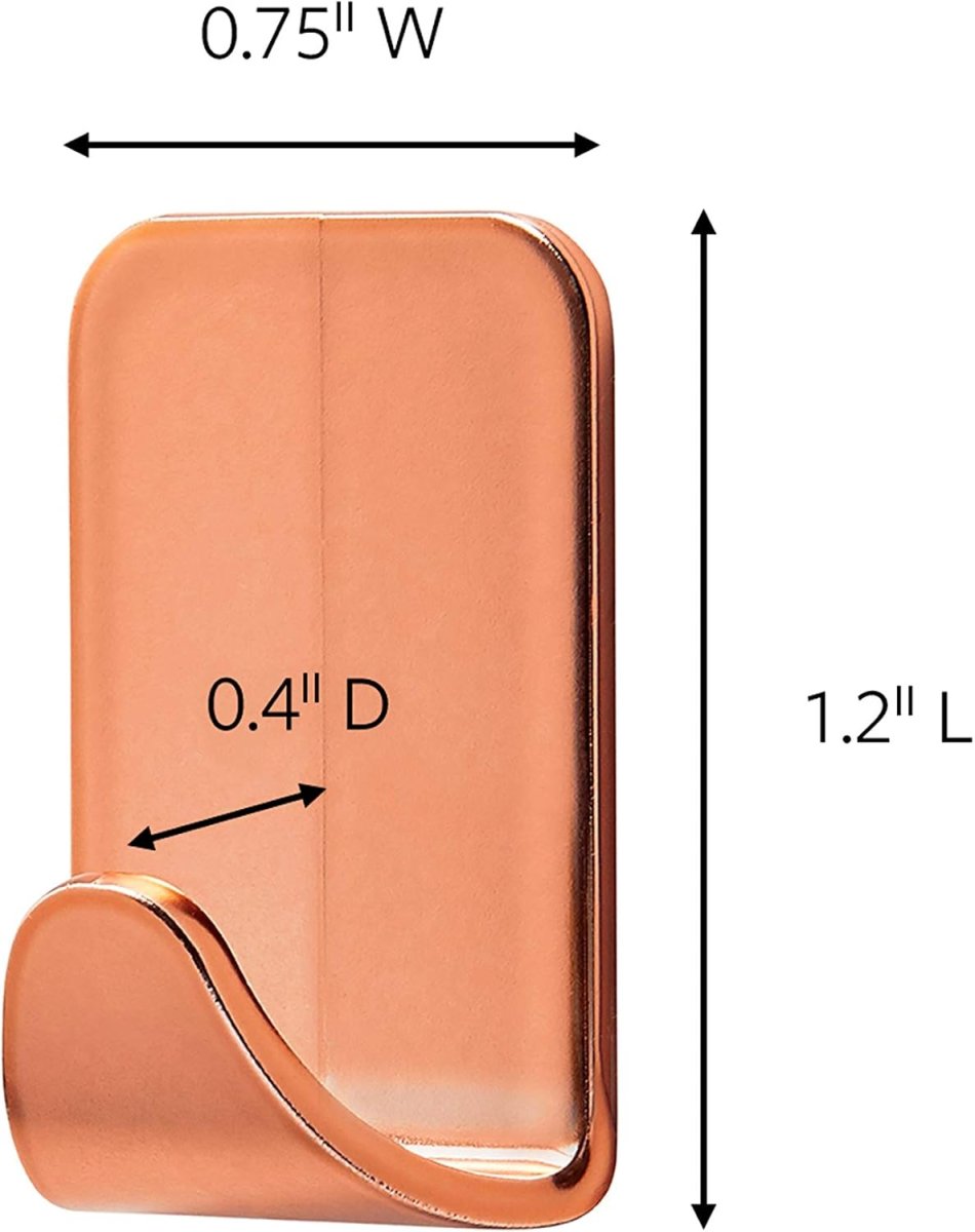 3M Command Små Metallkrokar Koppar 17032C 4-pack