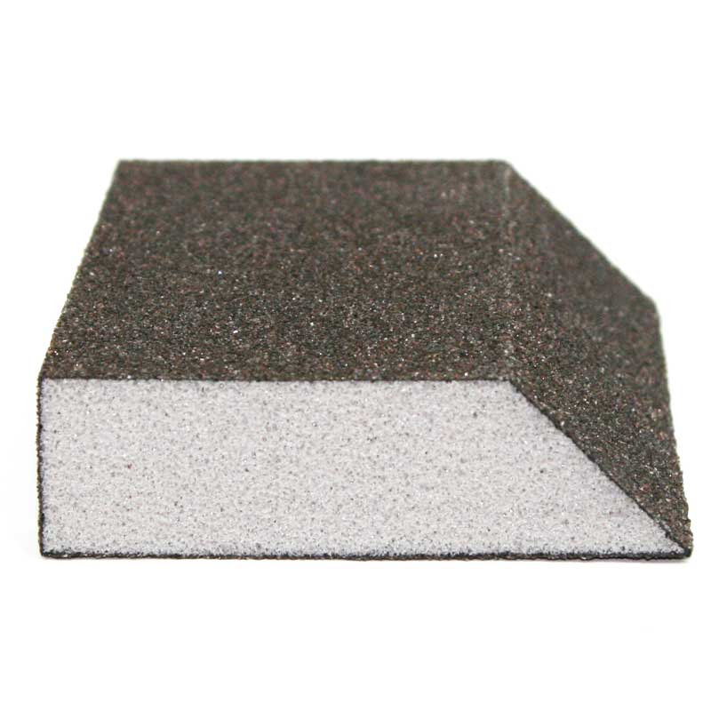 Vinklad Slipsvamp 125 x 85 x 25mm