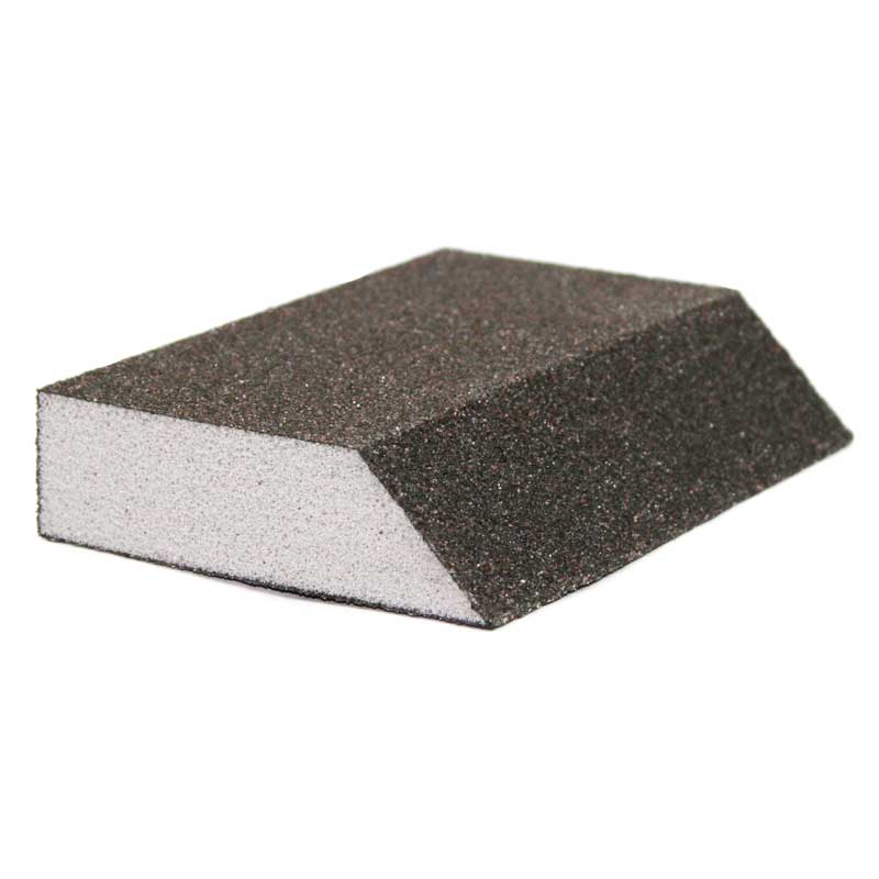 Vinklad Slipsvamp 125 x 85 x 25mm