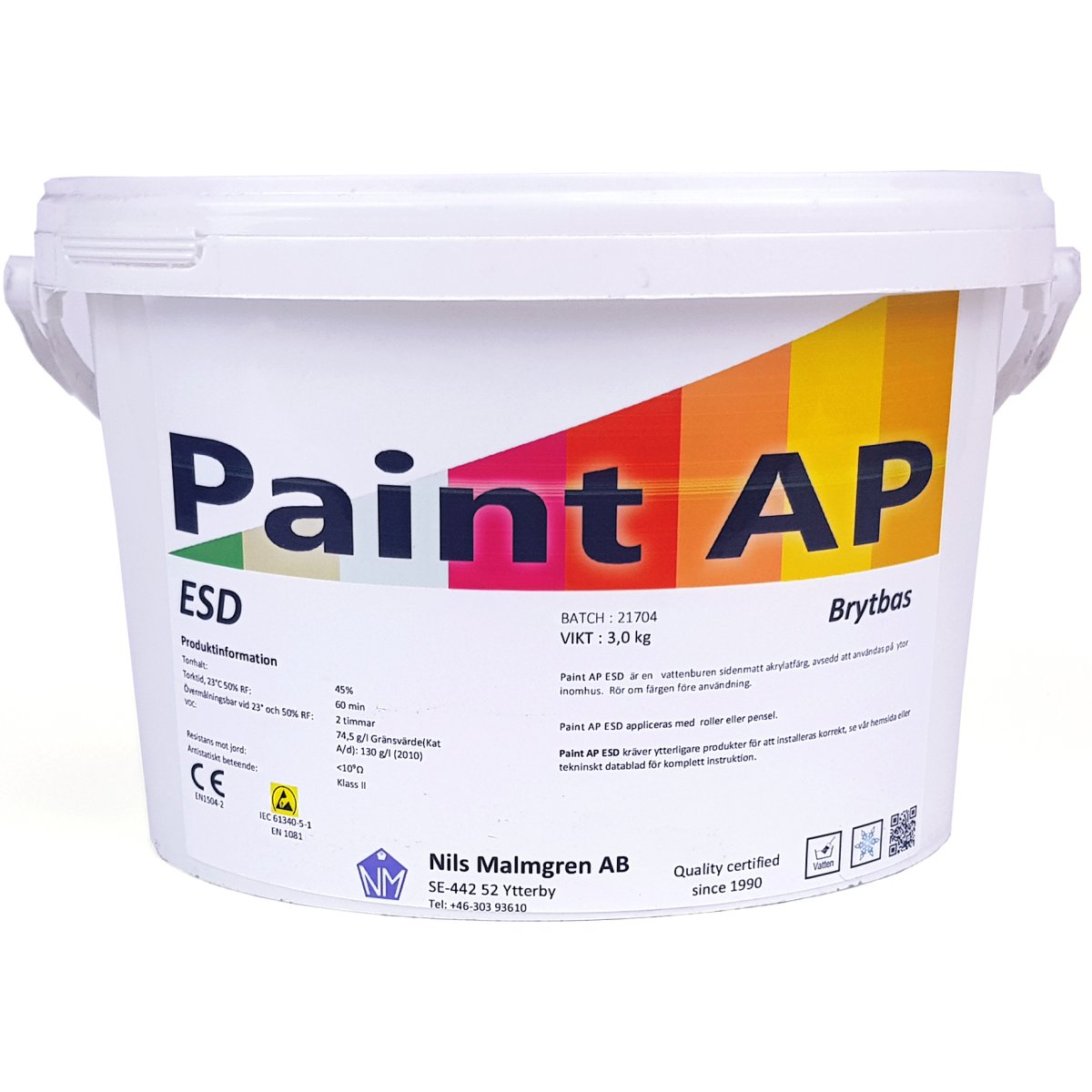 Paint-AP ESD Färg 3kg