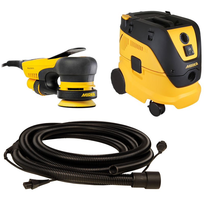 Maskinpaket Deros II 350 + Dammsugare + Slang