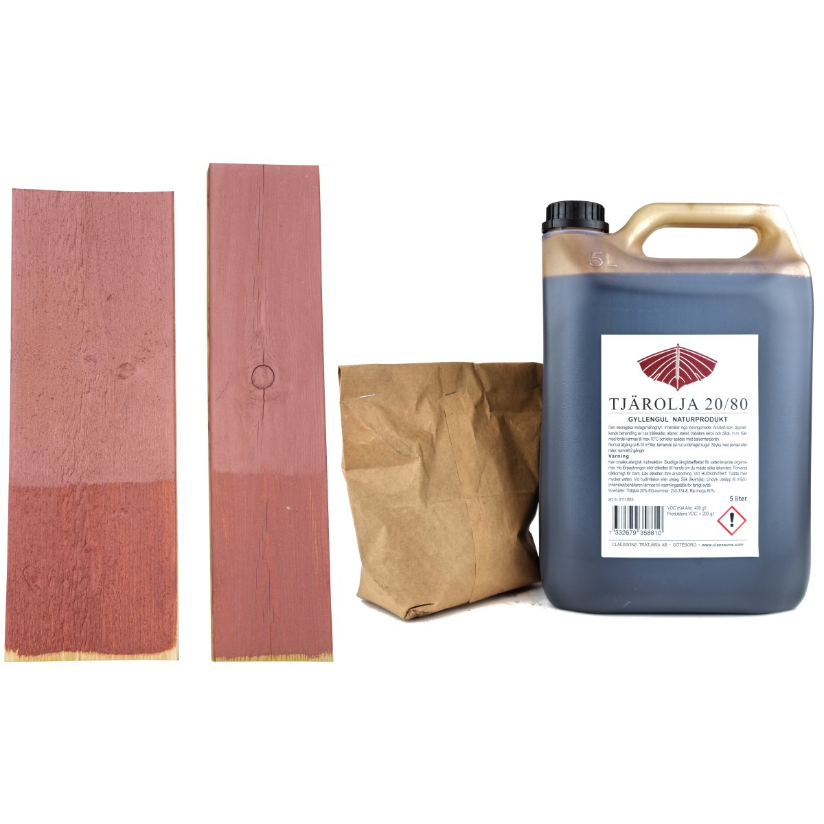 Tjärolja Kopparröd