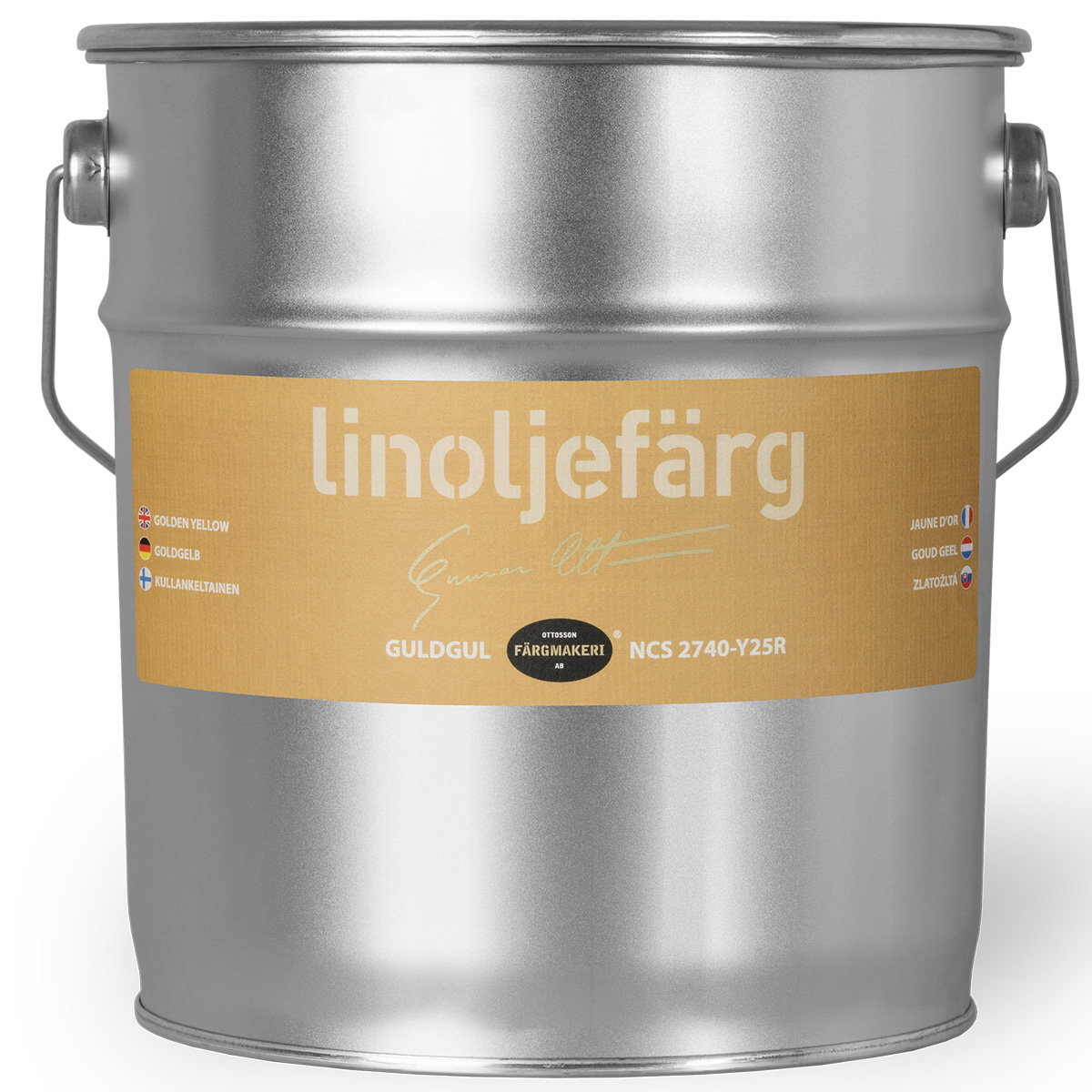 Ottosson Linoljefärg Guldgul 2A-94