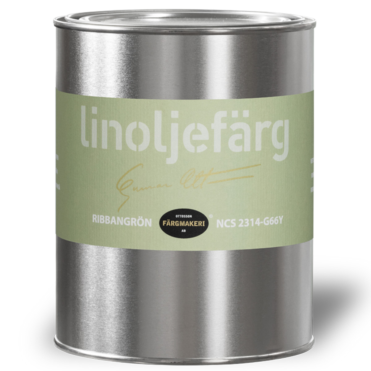 Ottosson Linoljefärg Ribbangrön