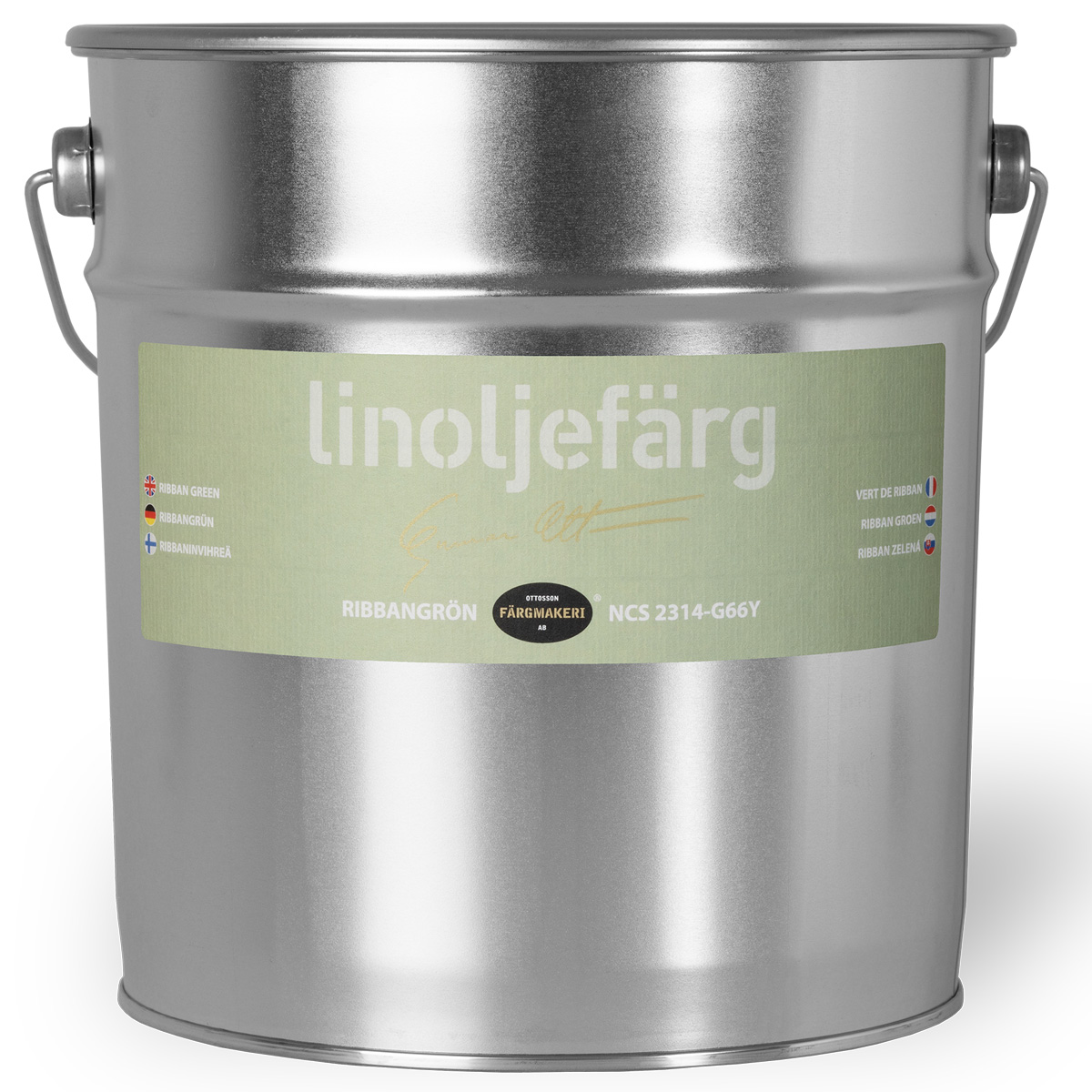 Ottosson Linoljefärg Ribbangrön