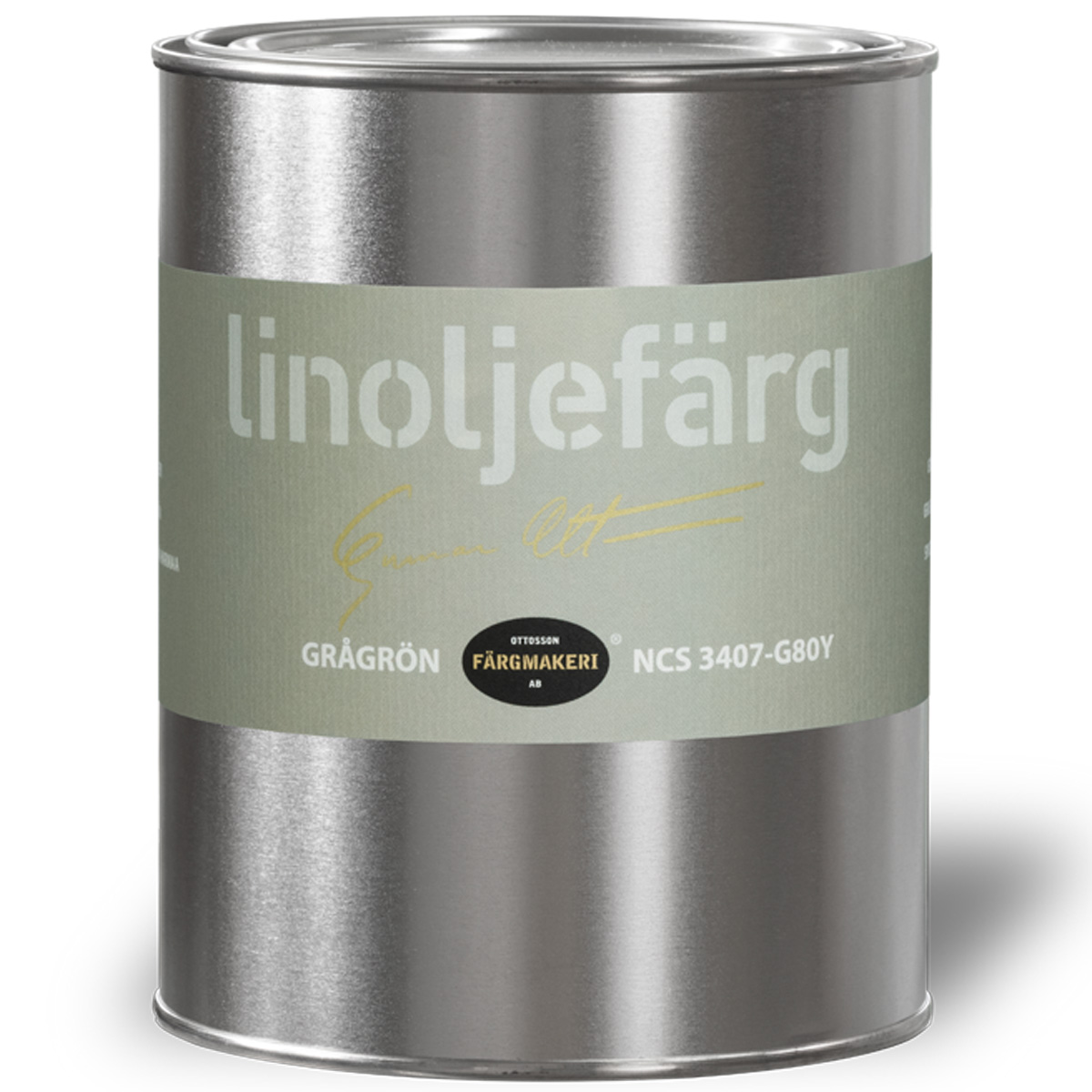 Ottosson Linoljefärg Grågrön