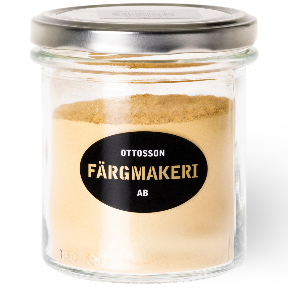 Färgpigment Blekguld