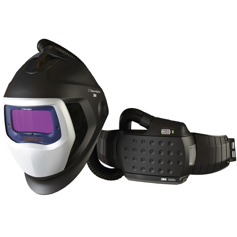 3M Speedglas Svetshjälm 9100 Air Med Svetsglas och Adflo