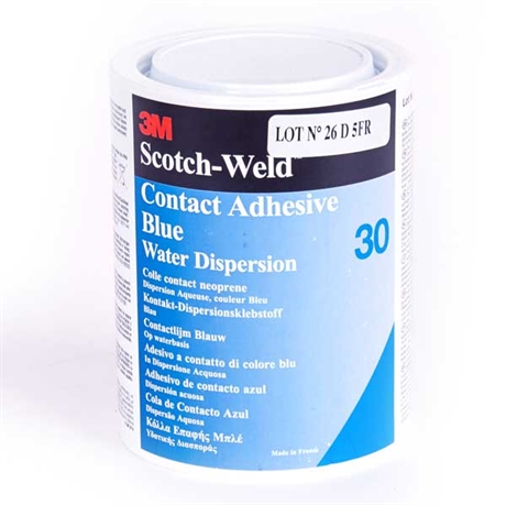 3M Scotch Weld kontaktlim 30 är ett vattenbaserad lim som ger en stark hållbar fog både inom- och utomhus. Kontaktlimmet limmer flera typer av plaster, metall, trä, textil, glas och tyg.