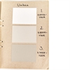 Bifrost Umbra kulörkarta med tre olika beige nyanser. För miljövänlig måleri inomhus.