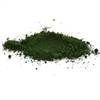 Grönt färgpigment i pulverform till färgtillverkning mm.